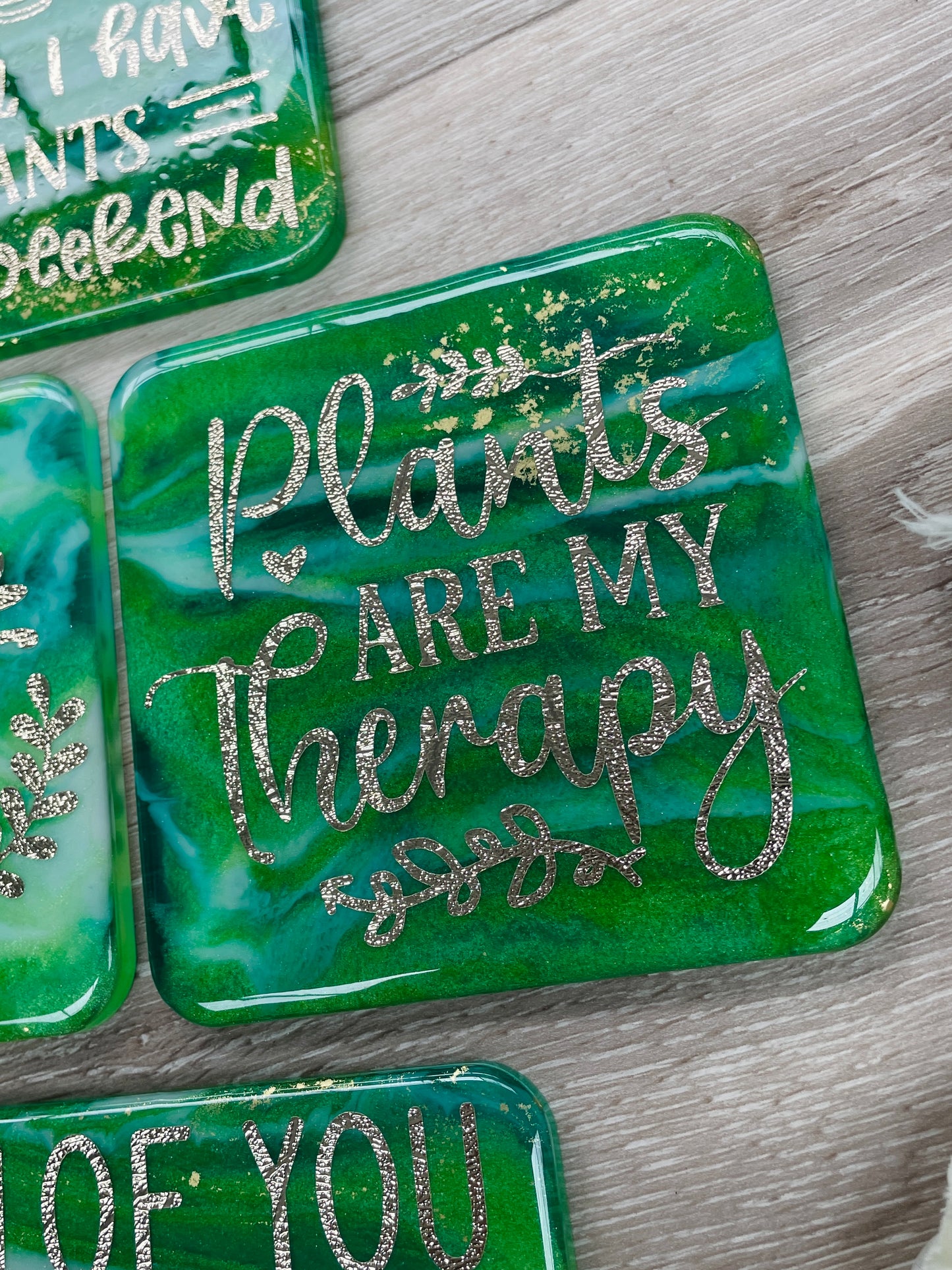 Plant Lover Coaster Set