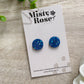 Circle Stud Earrings