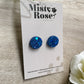 Circle Stud Earrings