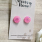 Circle Stud Earrings