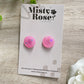 Circle Stud Earrings