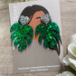 Monstera Earrings