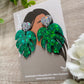 Monstera Earrings