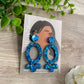 Oval Dangle Earrings