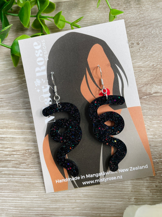 Squiggle Earrings