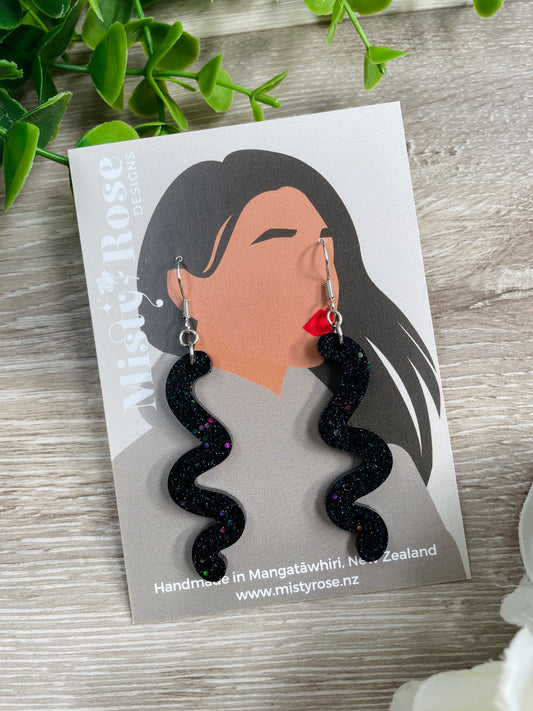 Squiggle Earrings