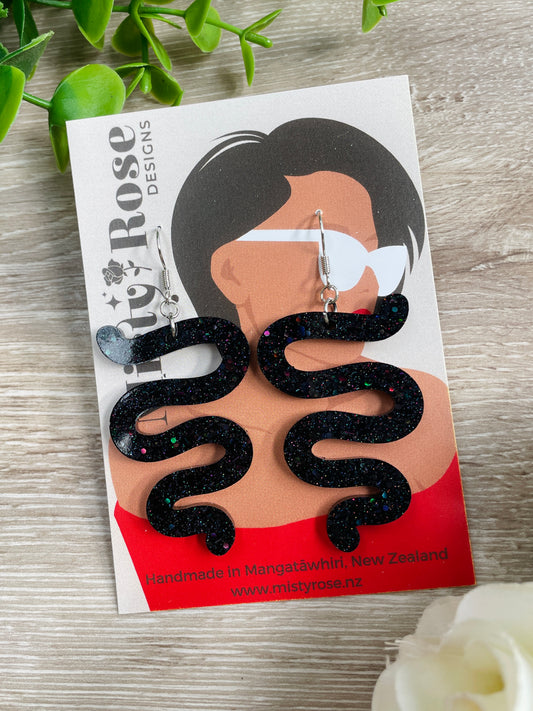 Squiggle Earrings