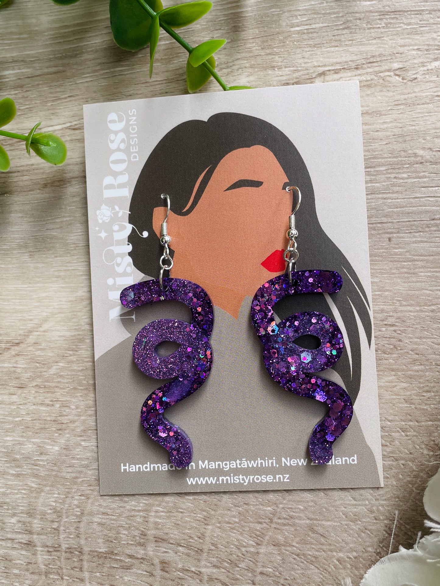 Squiggle Earrings