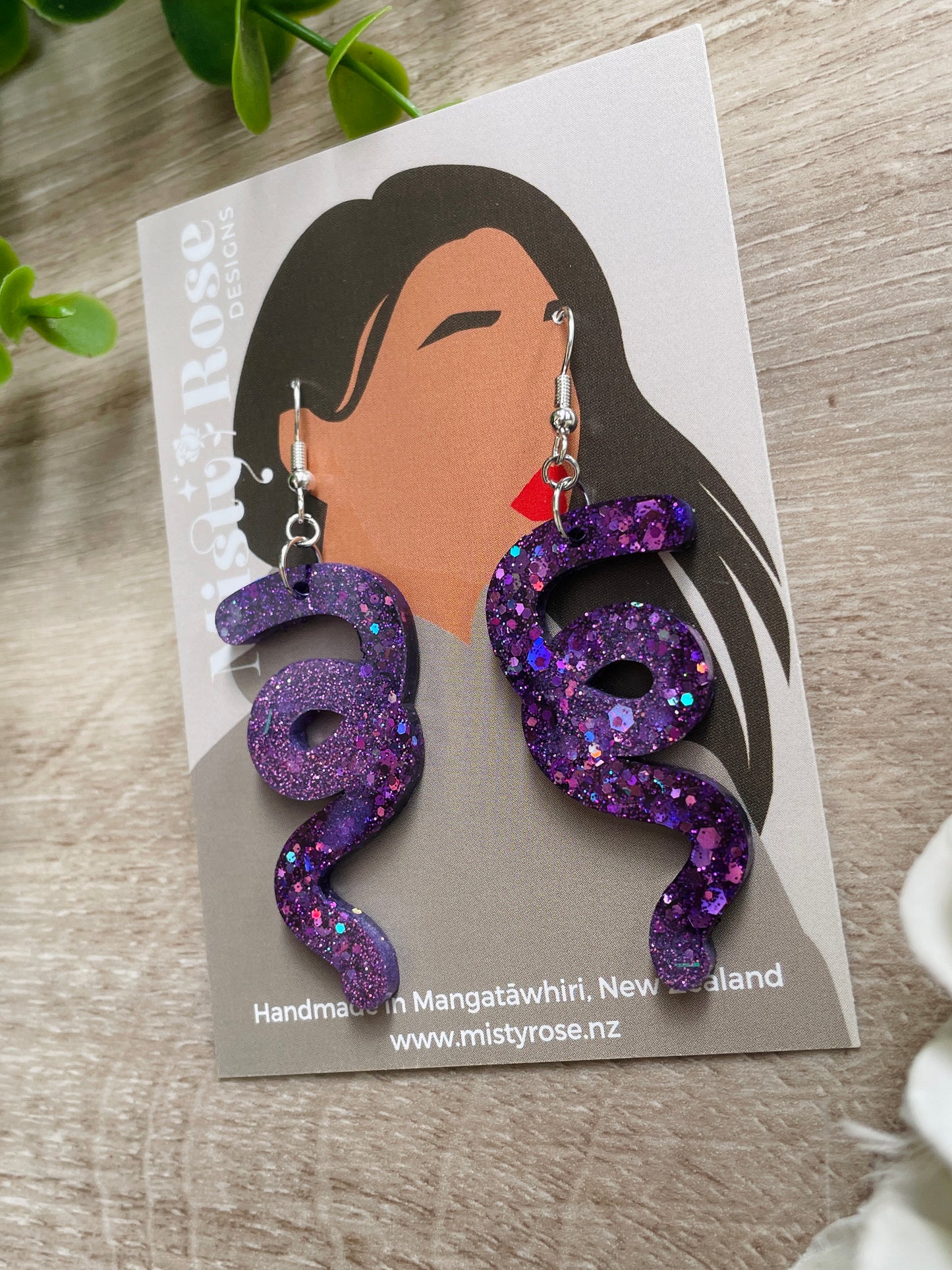 Squiggle Earrings