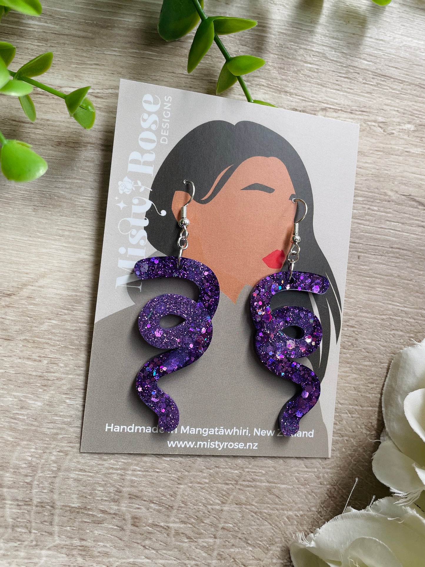 Squiggle Earrings