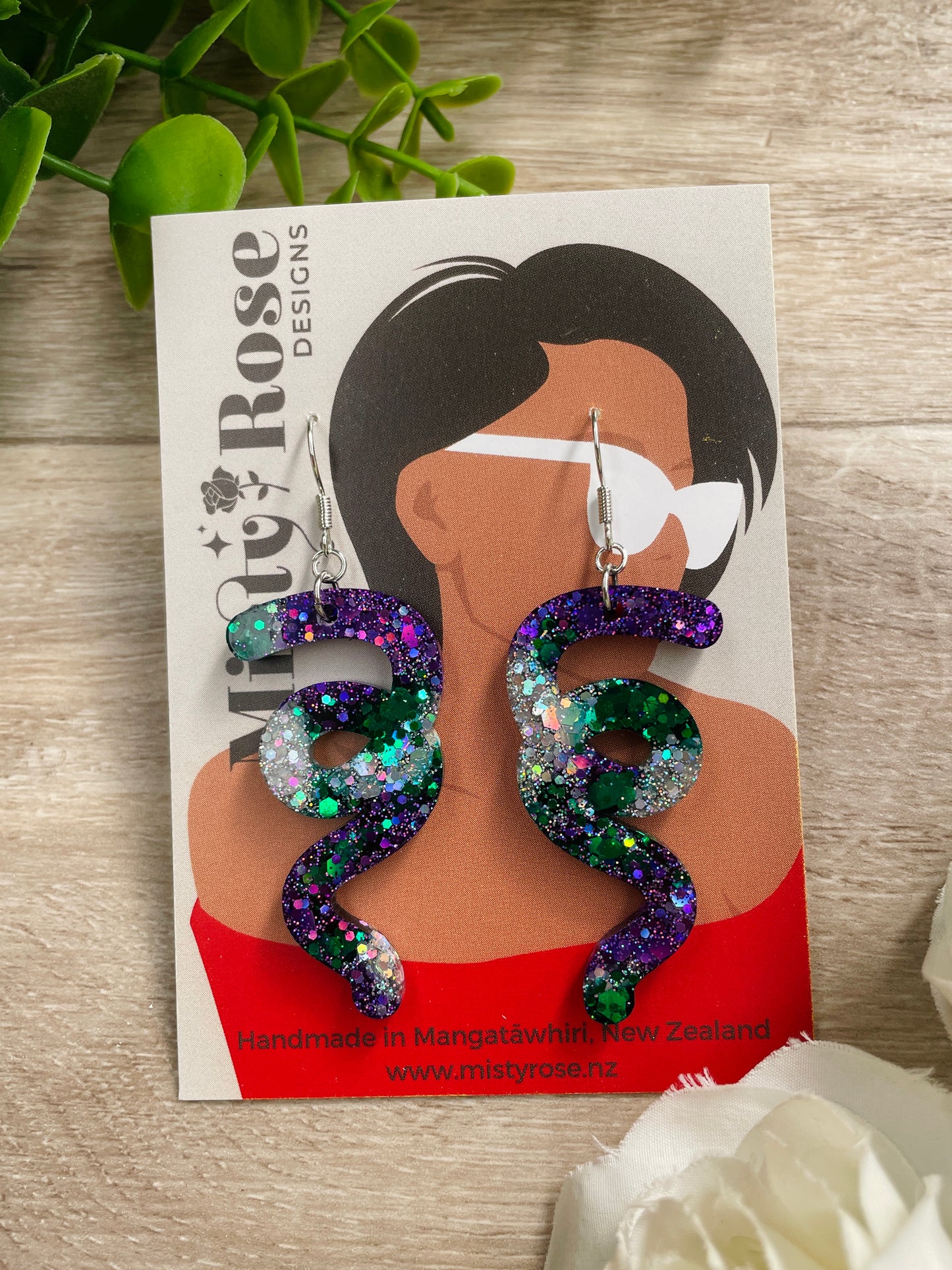 Squiggle Earrings