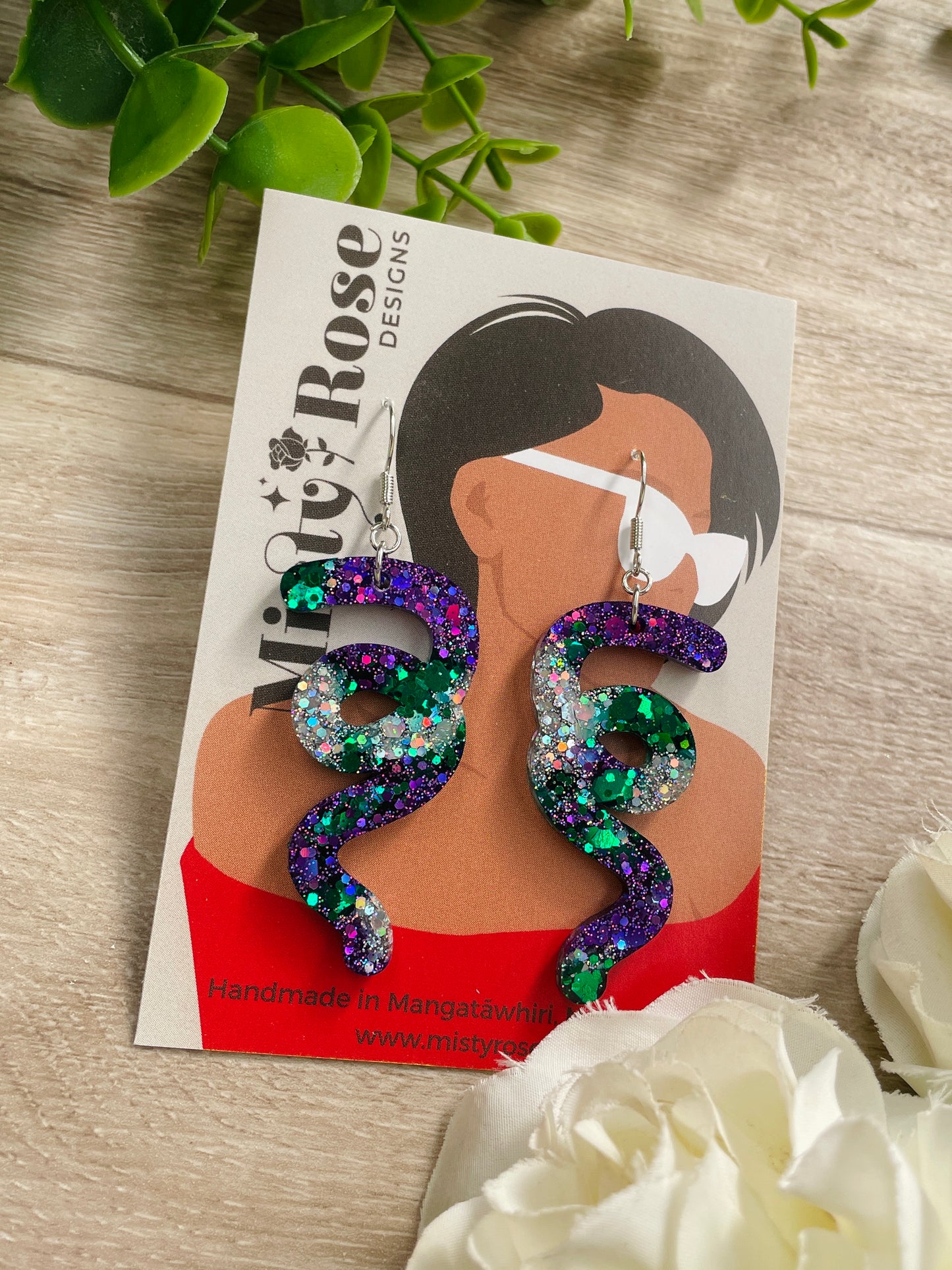 Squiggle Earrings