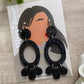 Oval Dangle Earrings