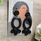 Oval Dangle Earrings