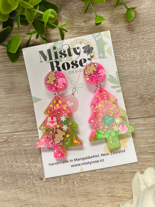 Christmas Tree Earrings