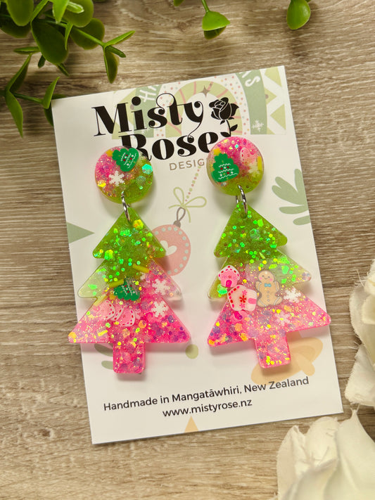 Christmas Tree Earrings