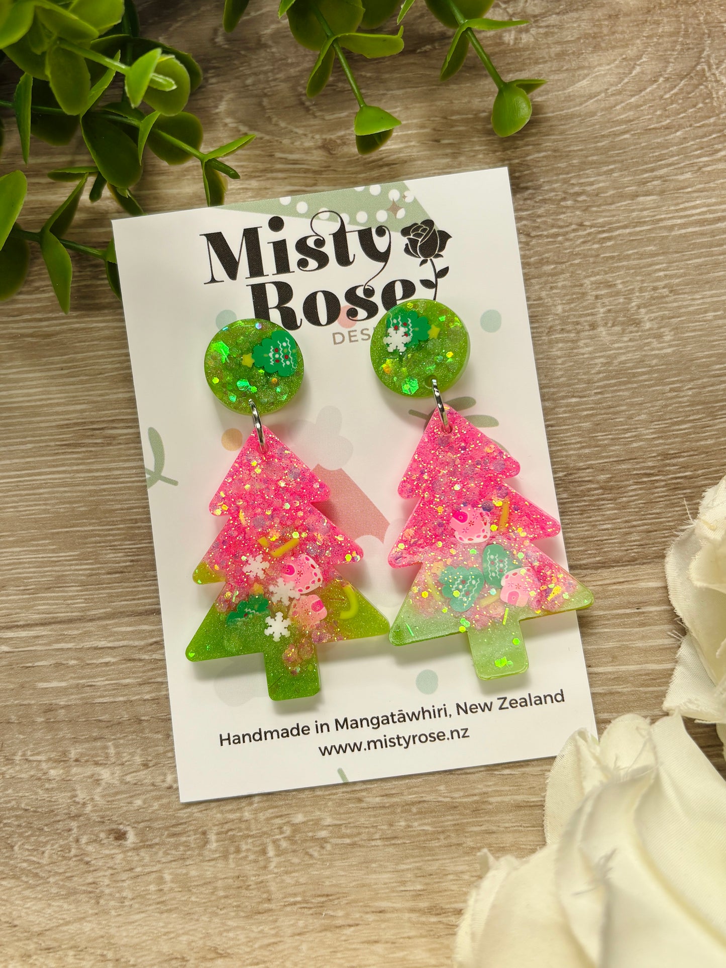 Christmas Tree Earrings