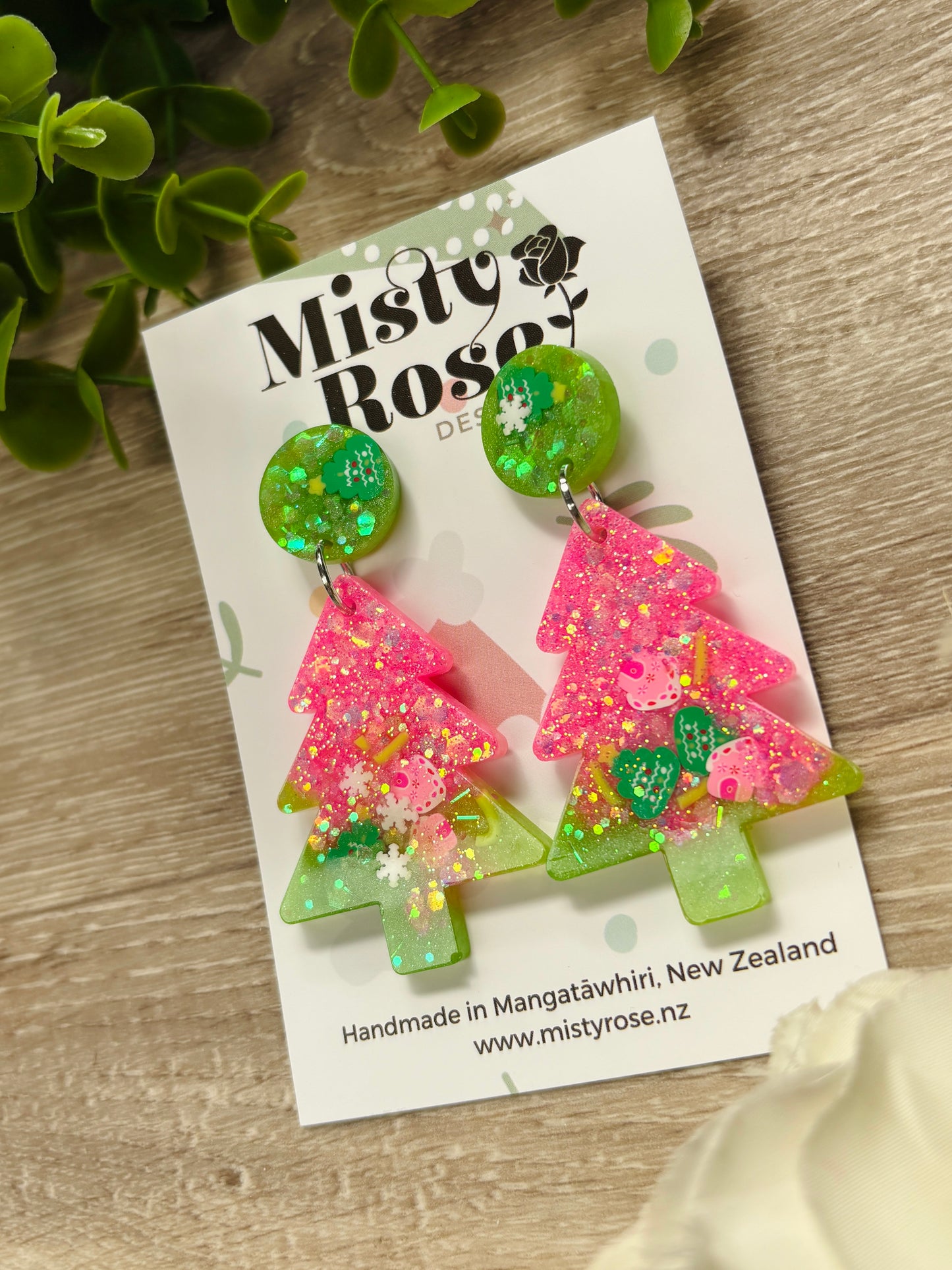 Christmas Tree Earrings