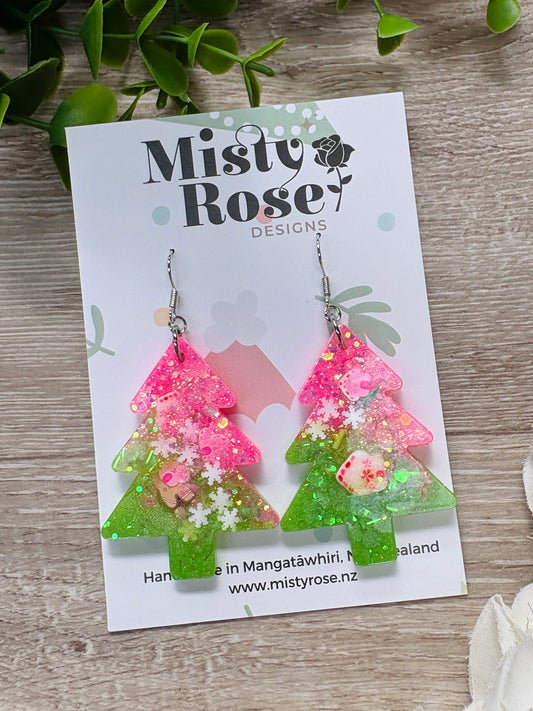 Christmas Tree Earrings