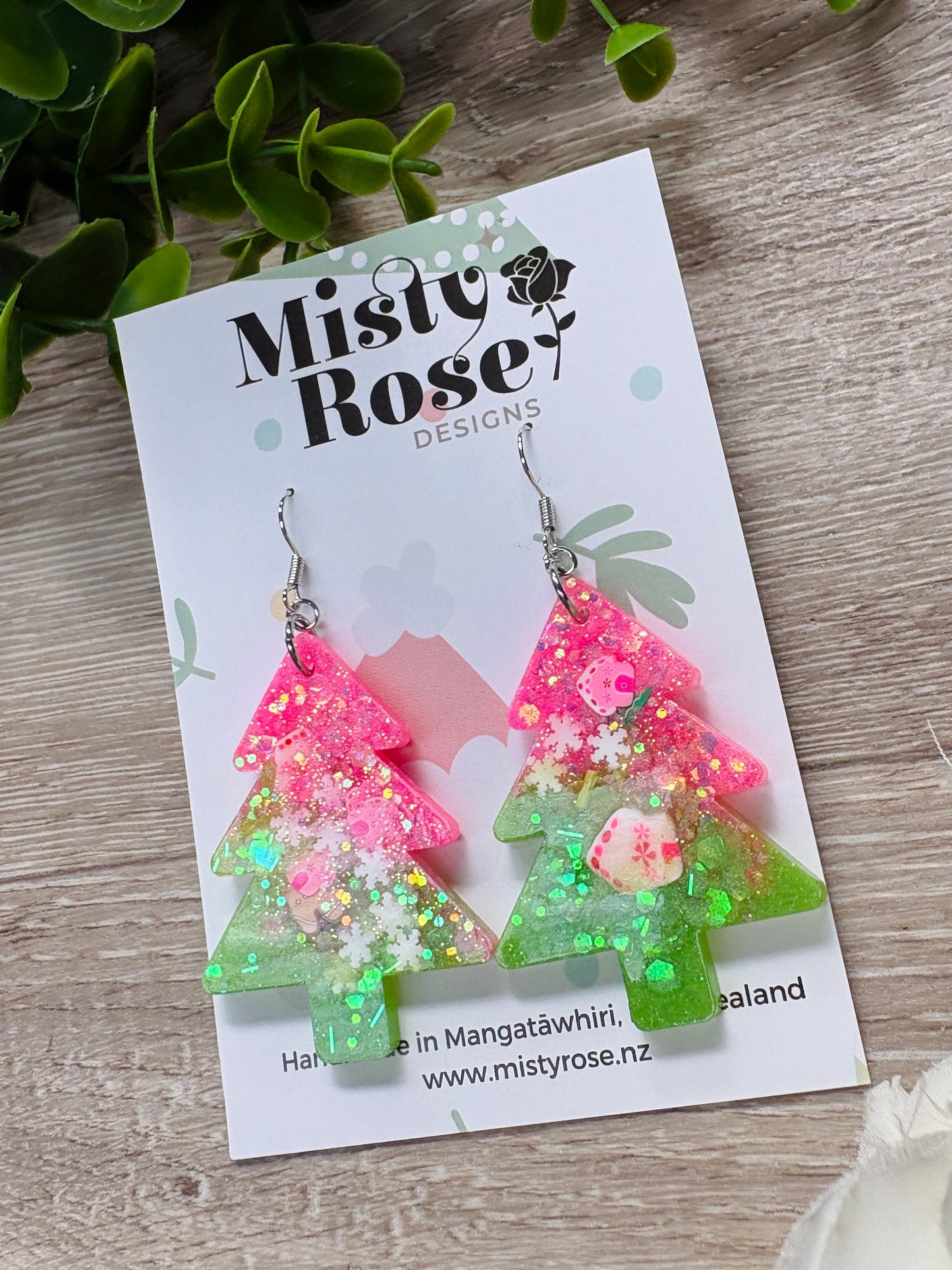 Christmas Tree Earrings