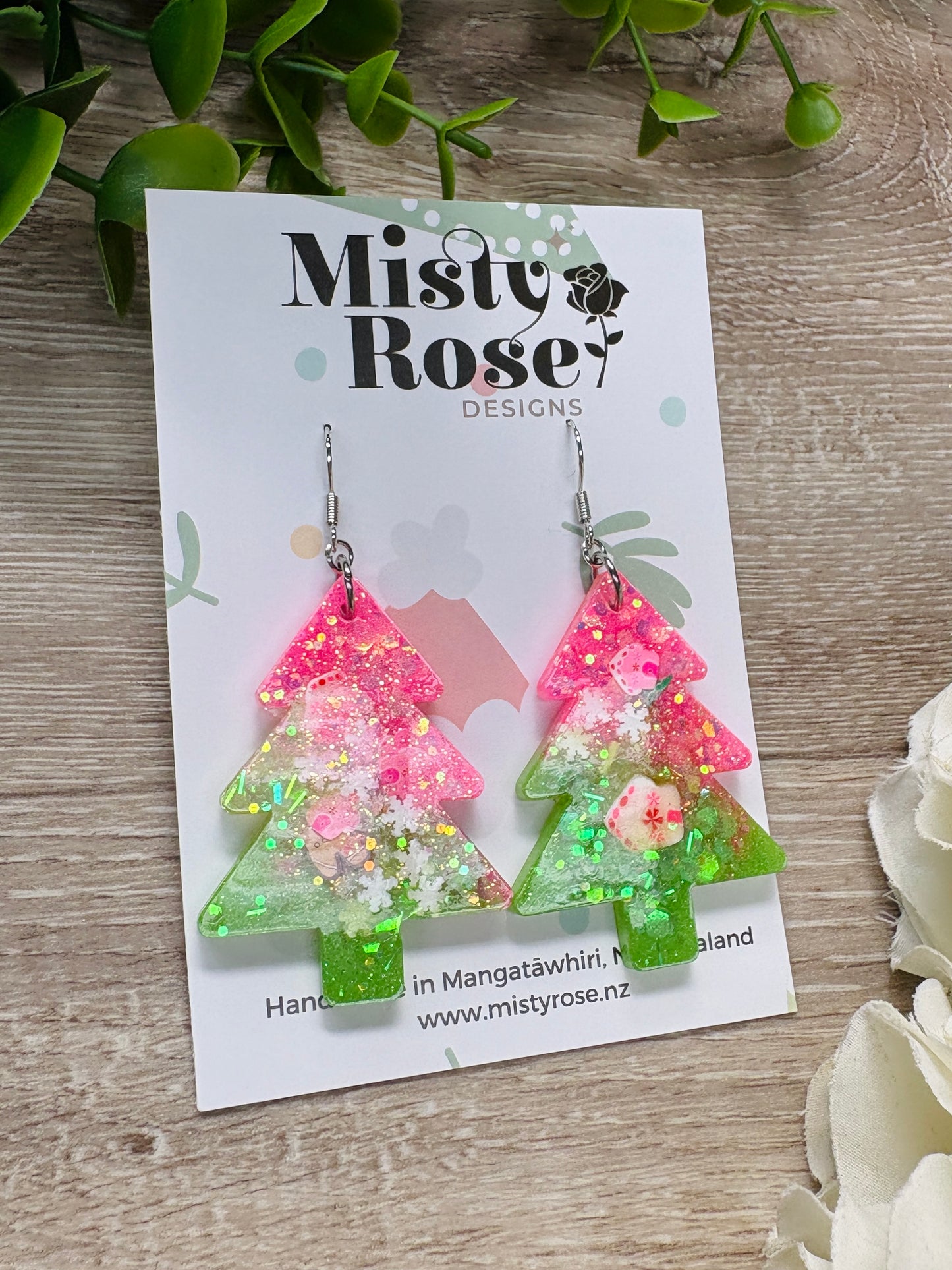 Christmas Tree Earrings