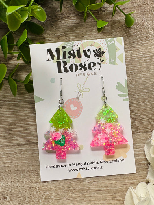 Christmas Tree Earrings