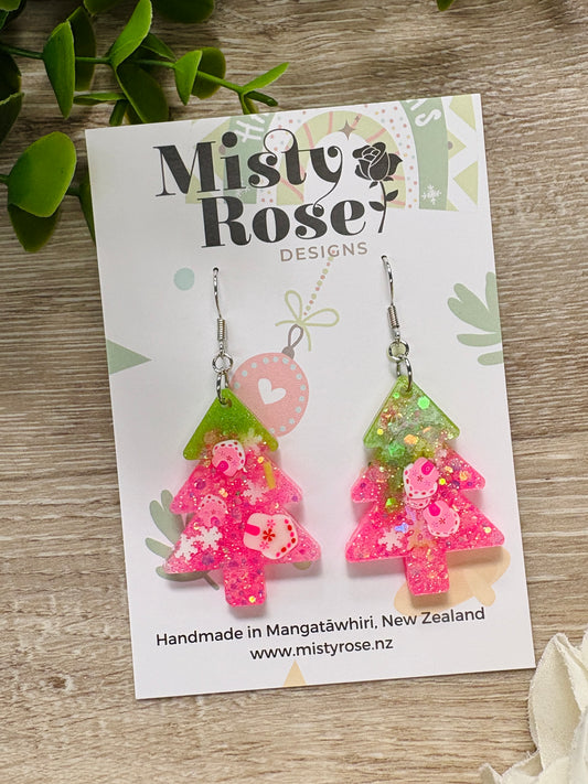 Christmas Tree Earrings