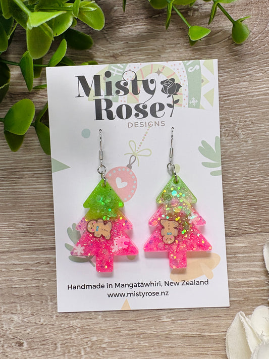 Christmas Tree Earrings