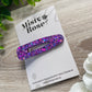 Purple Hair Clip