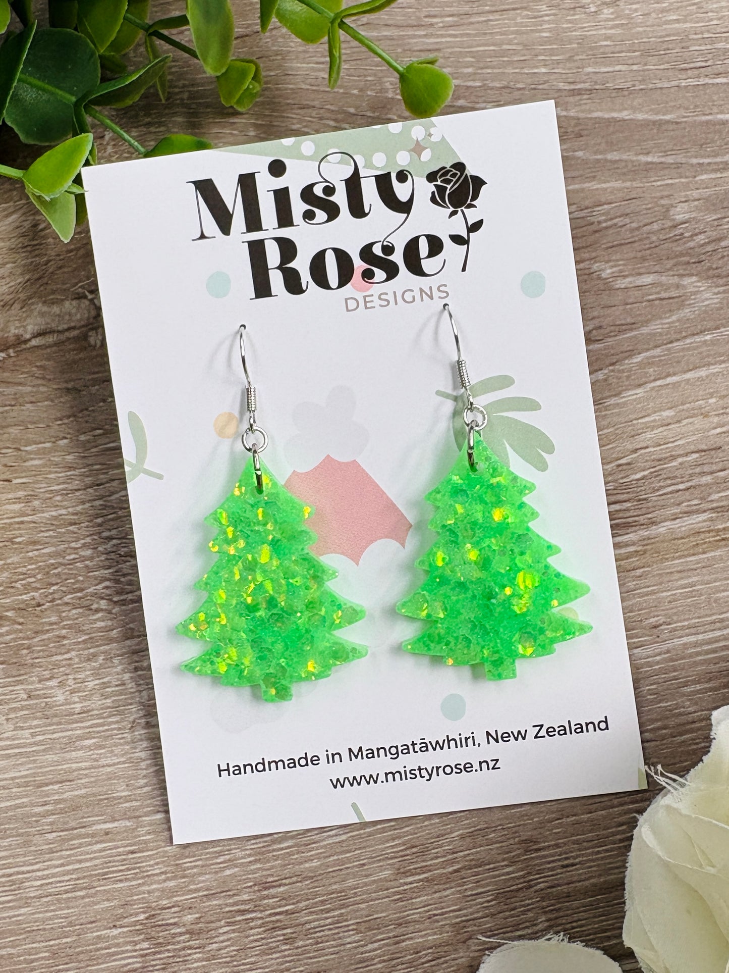 Christmas Tree Earrings