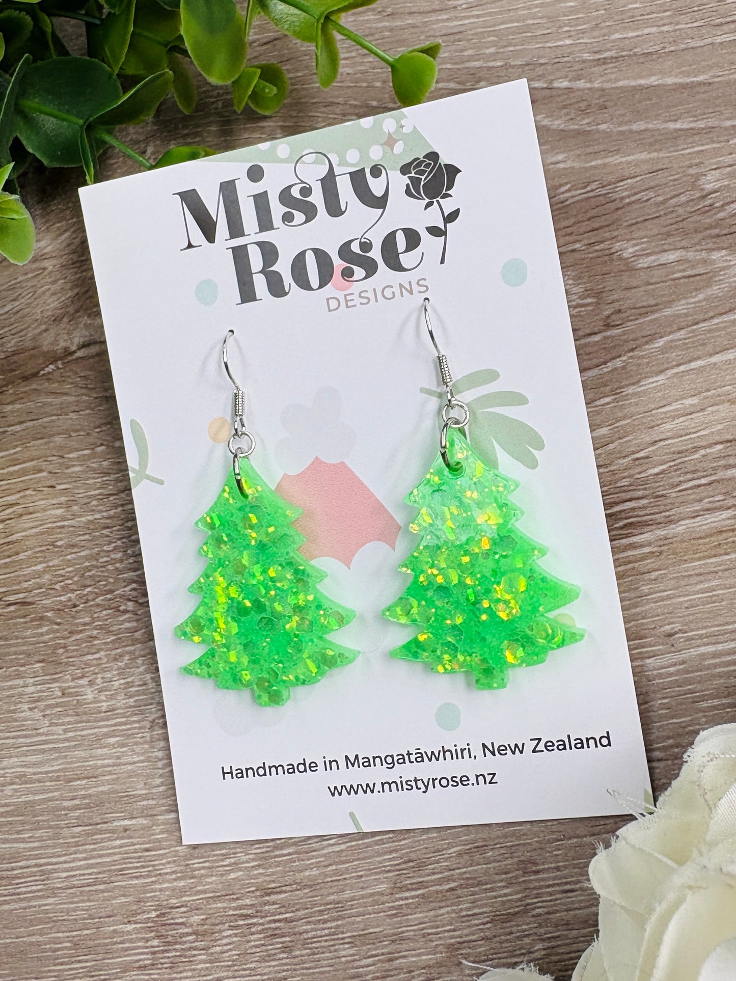 Christmas Tree Earrings