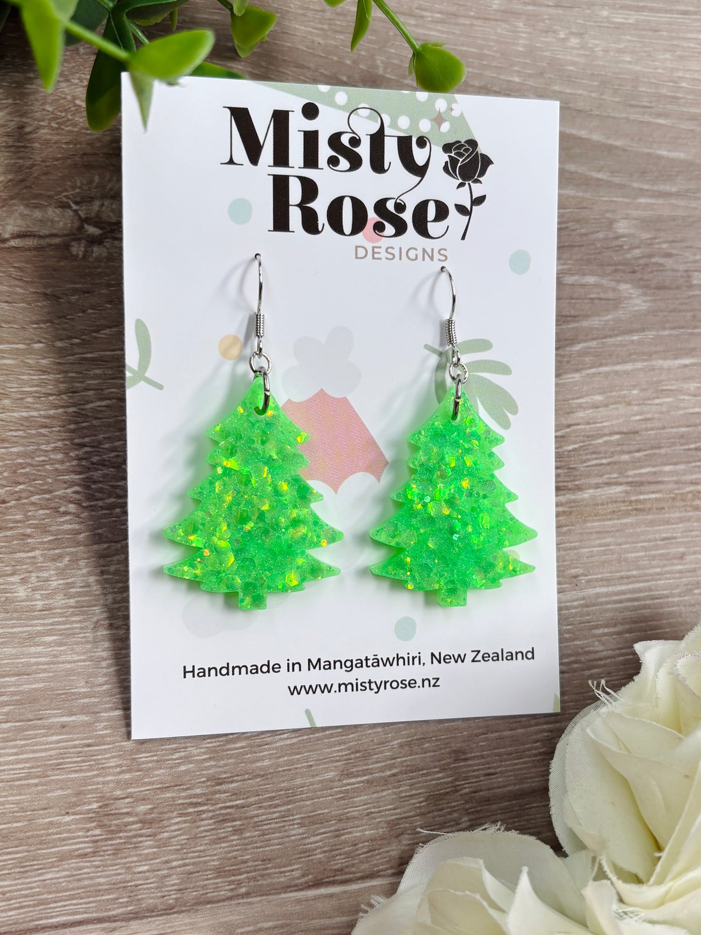 Christmas Tree Earrings