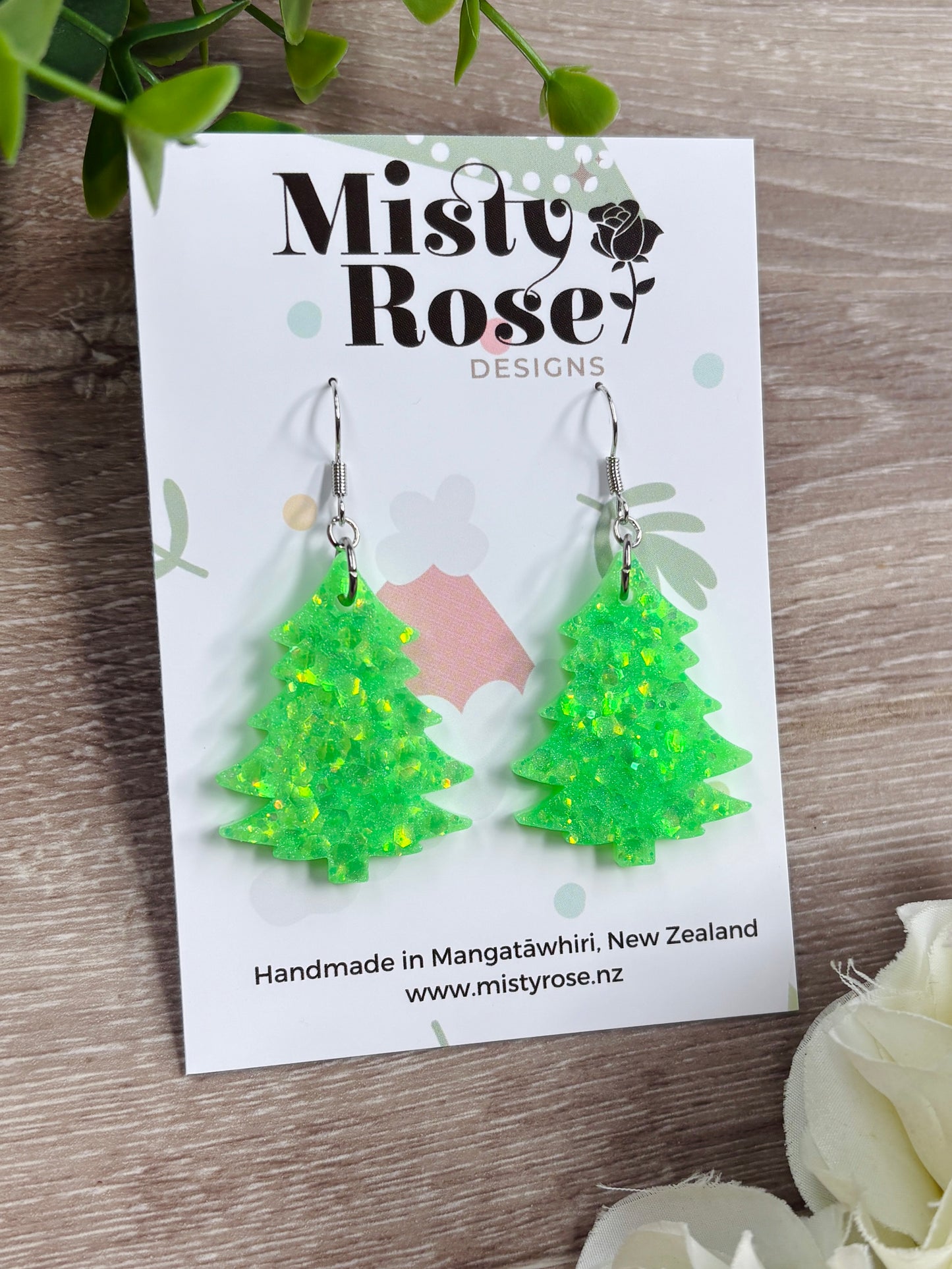 Christmas Tree Earrings