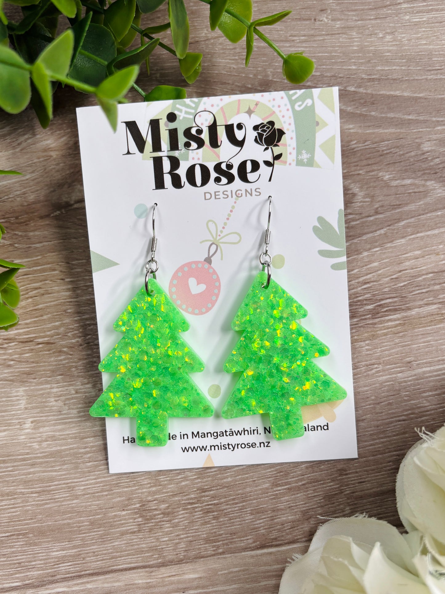 Christmas Tree Earrings