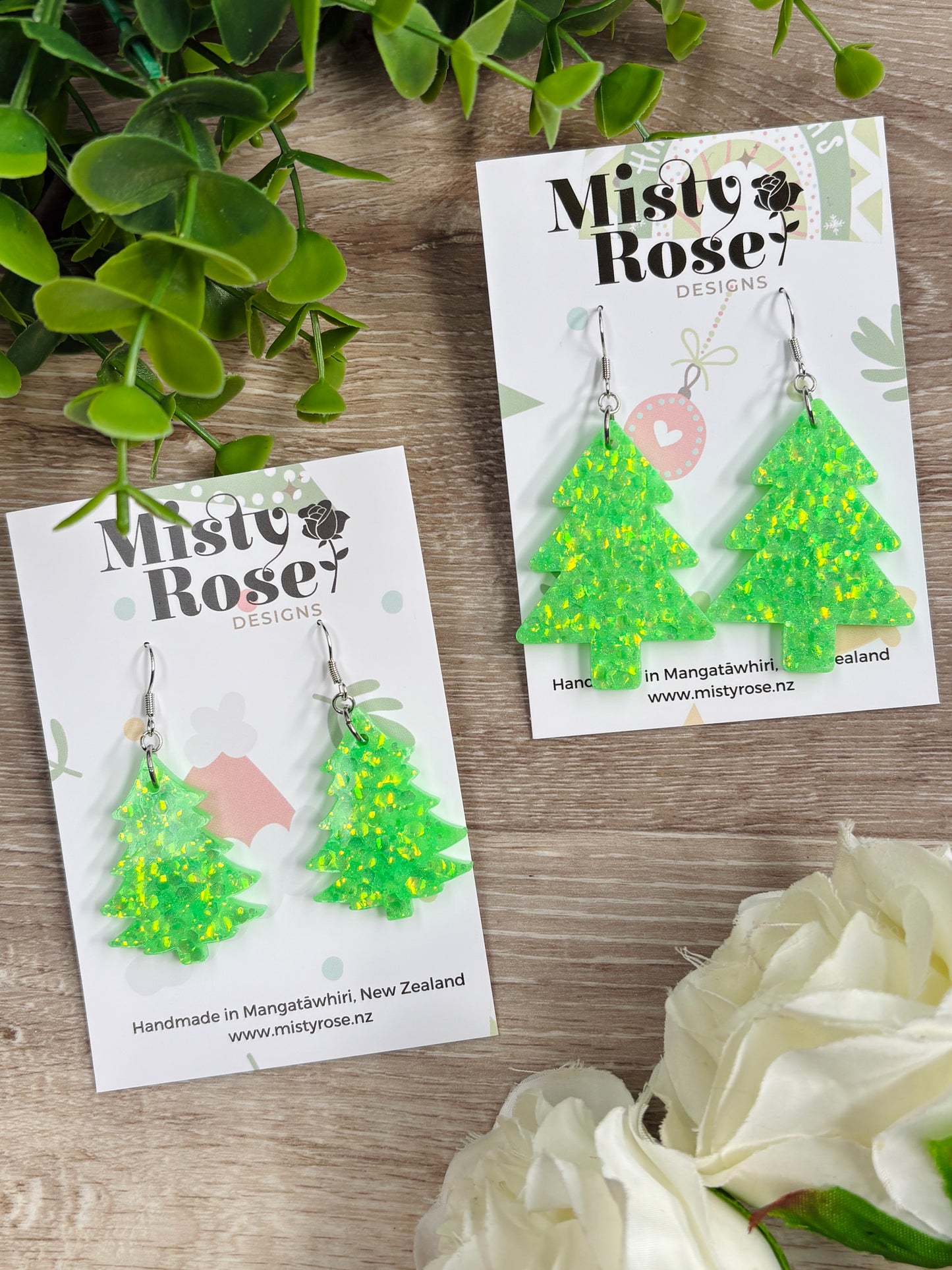 Christmas Tree Earrings