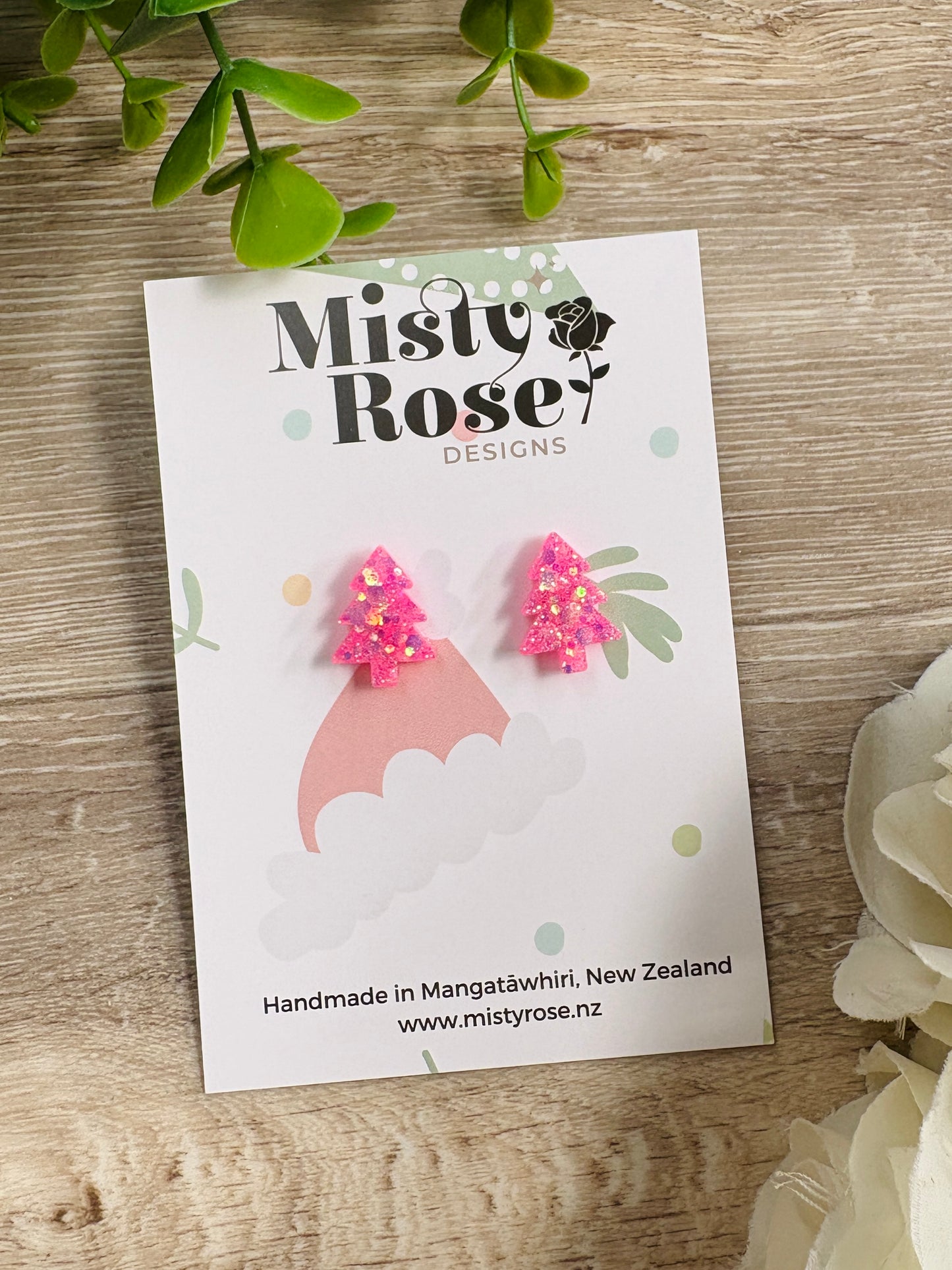 Christmas Tree Stud Earrings