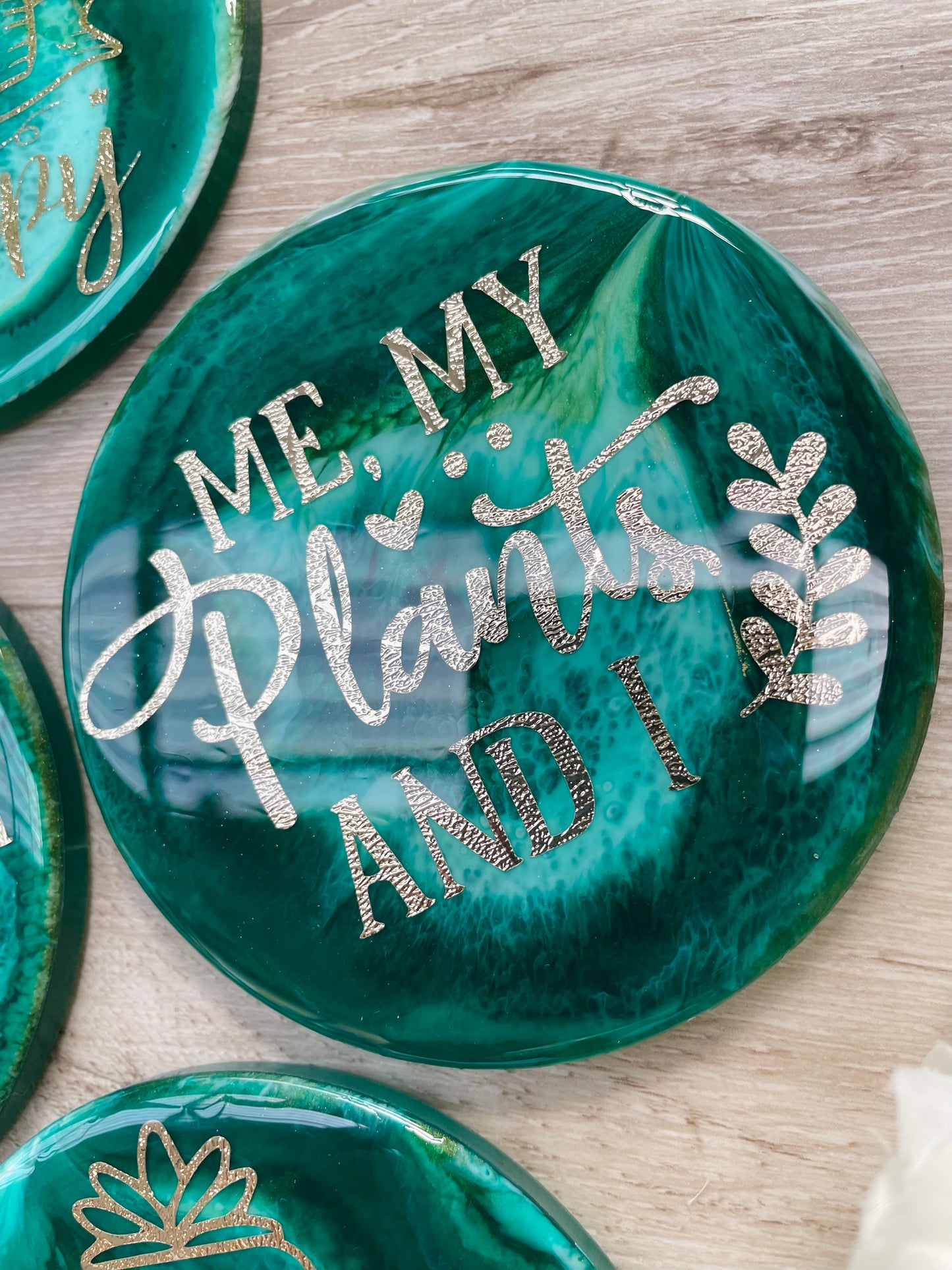 Plant Lover Coaster Set