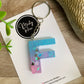 Pastel Initial Keychains